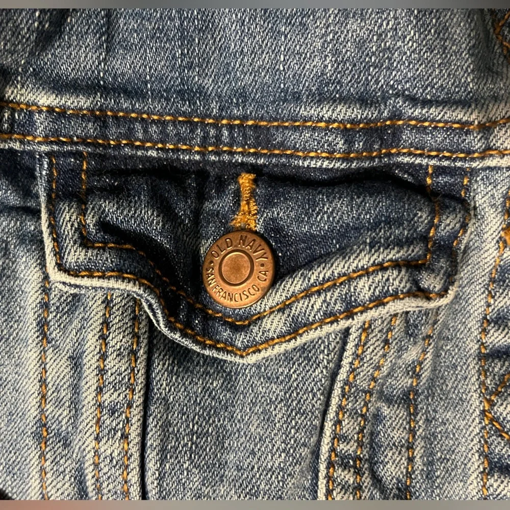 Old Navy Classic Denim Jacket, Size XS - Picture 6 of 16
